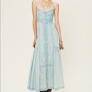 Free People New Romantics Hearts Aflame Maxi Dress